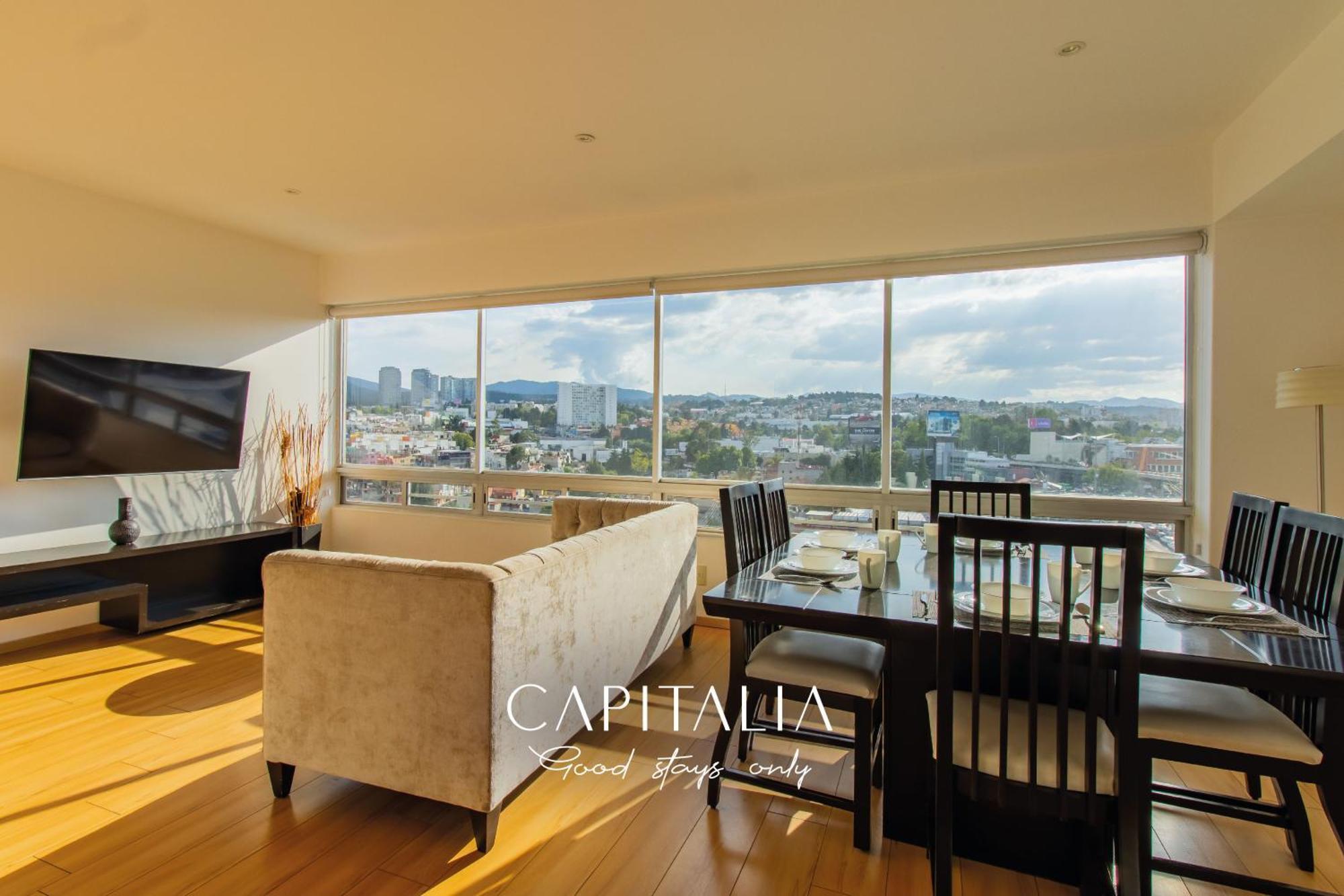 Capitalia - Apartments - Santa Fe Cidade do México Quarto foto
